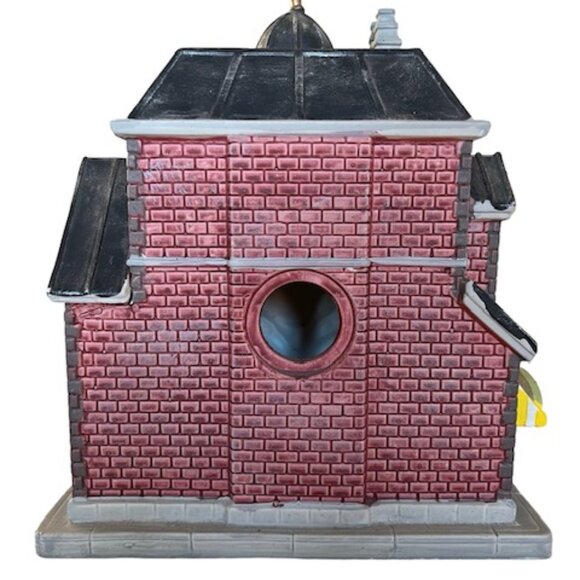 Lemax 2019 Ceramic Caddington Fire Brigade (95520) Lighted Firehouse - 9' Tall - Picture 13 of 14